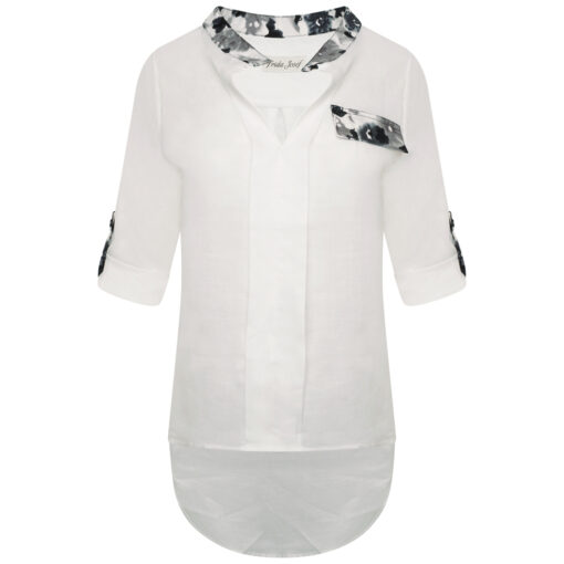 LADIES LINEN BLOUSE