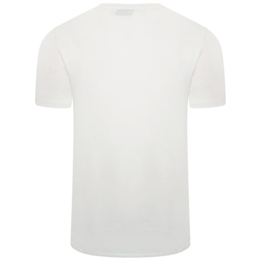 MEN'S WHITE ORGANIC SLIM FIT T-SHIRT WITH BANDANA - Image 5