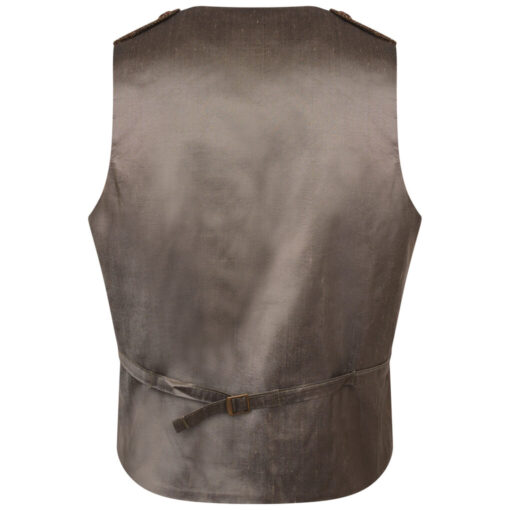 MEN'S TWEED AND SILK WAISTCOAT Timeless & Durable - Image 2